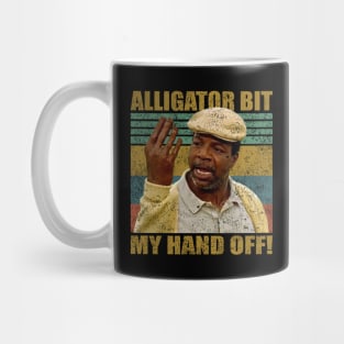 Alligator Bit My Hand Off Mug